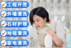 外墙清冼大型油烟机清洗窗帘沙发清洗地毯地板打蜡